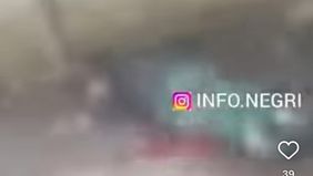 Video korban yang tewas beredar di media sosial.