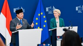 Prabowo Subianto, menegaskan pandangannya mengenai posisi strategis Amerika Serikat dan Uni Eropa dalam tatanan global.