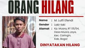 Sudah lebih dari satu bulan, keluarga kehilangan kontak dengan yang bersangkutan. Terakhir kali, ia berpamitan ingin bekerja di salah satu ekspedisi Shopee wilayah Tangerang, namun sejak saat itu tidak ada kabar ataupun komunikasi.