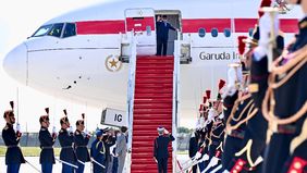 Presiden Republik Indonesia, Prabowo Subianto, bertolak dari Paris, Prancis, kembali menuju tanah air pada Selasa, 15 Juli 2025, waktu setempat. 