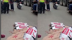 Kondisi driver tersebut memprihatinkan.