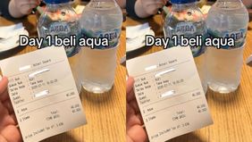  Sebuah unggahan viral di media sosial memicu perbincangan setelah seorang pelanggan membagikan pengalaman tak menyenangkan saat membeli dua botol air mineral ukuran kecil di Mall Botani Square, Bogor, Jawa Barat.