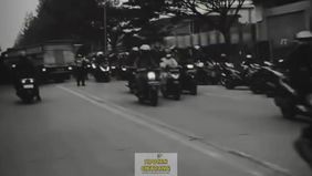 Peristiwa ini terjadi sore hari tadi.