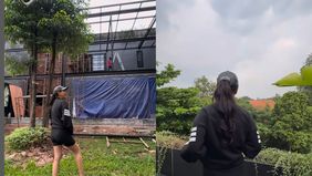 Erika membagikan video terbarunya dengan menunjukkan pembangunan rumah mewahnya.