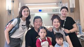 Kabar duka ayah Sarwendah meninggal dunia dan sempat dirawat di ruang ICU RS Tzu Chi, PIK.