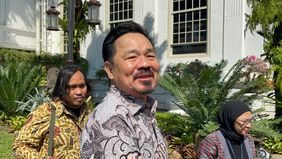 Seluruh pimpinan MPR RI menemui Presiden Prabowo Subianto di Istana Kepresidenan, Jakarta pada hari ini