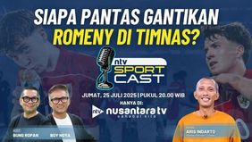 Program Sportcast Nusantara TV edisi Jumat 25 Juli 2025 yang dipandu host Boy Noya akan mengulasnya secara mendalam bersama mantan pemain timnas Aris Indarto dan Analis Sepak Bola Ronny Pangemanan (Bung Ropan). 