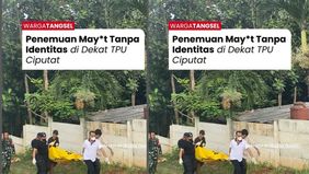 Penemuan di dekat dengan lapangan Dufa / TPBU Khassan Kainnan di Jln Taman Abadi Rt 01 / 04 Kelurahan Ciputat Kecamatan Ciputat Tangerang Selatan