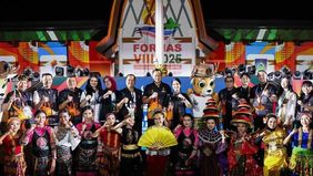 Festival Olahraga Masyarakat Nasional (Fornas) VIII 2025 digelar di NTB
