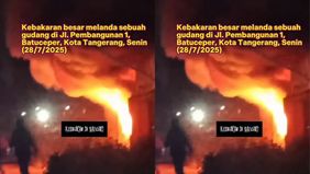 Ledakan juga sempat terjadi saat proses pemadaman, membuat warga sekitar panik dan ketakutan.