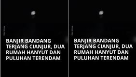 Insiden ini mengakibatkan dua rumah semi permanen hanyut terbawa arus, puluhan rumah terendam, dan jembatan penghubung desa mengalami kerusakan parah.