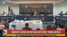 Kepolisian menyatakan bahwa hasil penyelidikan terkait kematian Arya Daru Pratama (ADP) tidak mengarah pada dugaan tindak pidana maupun keterlibatan pihak lain.