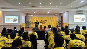 Aplikator transportasi daring Maxim menyelenggarakan kegiatan Maxim Safety Riding Seminar di Kantor Pusat Maxim Indonesia.