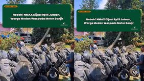 Namun, di balik ramainya kabar ini, muncul pula narasi yang menyebutkan bahwa motor-motor murah tersebut merupakan stok NMAX yang terendam banjir di gudang penyimpanan. Kondisi inilah yang membuat warga harus ekstra hati-hati jika tergiur membeli den