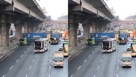Sebuah kecelakaan lalu lintas terjadi di Tol Jakarta-Cikampek (Japek) arah Jakarta, tepatnya di Kilometer 24, pada Selasa, 5 Agustus 2025 sekitar pukul 16.40 WIB. Peristiwa ini menyebabkan kemacetan panjang di sejumlah lajur tol menuju Jakarta.