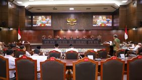 Sidang lanjutan uji materi terhadap Undang-Undang Nomor 23 Tahun 2011 tentang Pengelolaan Zakat kembali digelar di Mahkamah Konstitusi, Jakarta, Senin, 4 Agustus 2025.