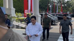 Presiden Prabowo Subianto menggelar sidang kabinet merah-putih di Kompleks Istana Negara, Jakarta, Rabu, 6 Agustus 2025.