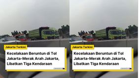 Pengendara diimbau untuk berhati-hati dan menghindari lajur kanan di lokasi kejadian guna menghindari kepadatan.