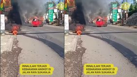 Telah terjadi kebakaran pada sebuah mobil angkutan umum di depan RS Hermina pada Kamis (7/8) sekitar pukul 08.20 WIB. Belum diketahui penyebabnya akan tetapi api sudah berhasil dipadamkan.
