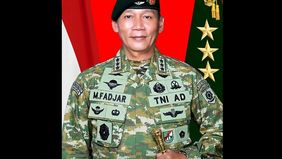 Upacara ini dihadiri Presiden Prabowo Subianto