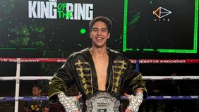 Pertarungan tinju selebritas Super Star Knock Out Vol. 3 menghadirkan kejutan besar. El Rumi sukses menumbangkan Jefri Nichol hanya dalam waktu 28 detik di ronde pertama, Sabtu, 9 Agustus 2025 di Jakarta Convention Center.