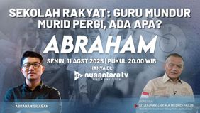 Saksikan selengkapnya dalam Program Abraham Nusantara TV edisi Senin 11 Agustus 2025, pukul 20.00 WIB. 