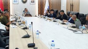 Wakil Menteri Investasi dan Hilirisasi/Wakil Kepala BKPM Todotua Pasaribu menerima audiensi bersama CEO KCC Glass Corporation dan PT Nippon Shokubai Indonesia (NSI) di pertemuan terpisah.