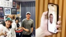 Band J-Rocks mendapatkan request khusus dari presiden Prabowo untuk menyanyikan lagu terbarunya bersama Rizky Irmansyah yang berjudul "Aku Disini".