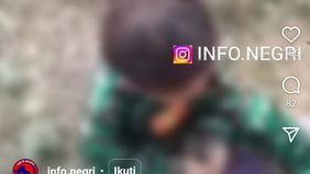 Aksi itu disetujui oleh ibu korban.