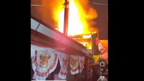 Rekaman peristiwa ini viral di media sosial.