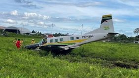 Kapolres Mimika AKBP Billyandha Hildiario Budiman mengungkapkan pesawat Bunga Persada tipe PAC 750 XTSOL mengalami kecelakaan saat hendak mendarat di Bandara Moses Kilangin Timika, Kabupaten Mimika, Papua Tengah, pada Senin sore, 25 Agustus 2025.