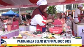 PT Pertamina Patra Niaga Menggelar Semifinal Bright Gas Cooking Competition 2025 di Tangerang City Mall, Banten.