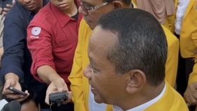 Ketua Umum Partai Golkar Bahlil Lahadalia bersama jajaran pengurus inti Dewan Pimpinan Pusat (DPP) Partai Golkar menemui Presiden RI Prabowo Subianto.