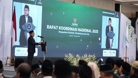 Badan Amil Zakat Nasional (BAZNAS) RI menganugerahkan penghargaan kepada Menteri Koordinator Bidang Pemberdayaan Masyarakat (Menko PM) RI A. Muhaimin Iskandar sebagai Menteri Pendukung Gerakan Zakat, dalam ajang BAZNAS Award 2025 di Jakarta, Kamis, 2
