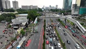 Representative Office 2 Jasamarga Metropolitan Tollroad (JMT) sebagai pengelola Ruas Tol Dalam Kota Jakarta dan Jasamarga Tollroad Operator (JMTO) bersama Kepolisian melakukan pengamanan lalu lintas imbas gelaran aksi unjuk rasa di sekitar Gedung MPR
