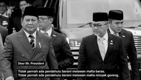 Menteri Koordinator Bidang Pangan sekaligus Ketua Umum Partai Amanat Nasional (PAN), Zulkifli Hasan atau Zulhas, menyampaikan dukungannya kepada Presiden Prabowo Subianto melalui sebuah unggahan di akun Instagram pribadinya, @zul.hasan.