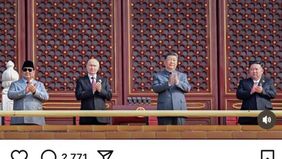 Titik Soeharto Bangga Prabowo Berdiri Sejajar dengan Para Pemimpin Dunia di Beijing