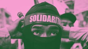 Belakangan ini, ruang digital di Indonesia dipenuhi dengan simbol warna yang sarat makna: Brave Pink, Hero Green, dan Resistance Blue. 