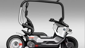 Skuter Listrik BMW Vision CE Ini Hadir Dengan Sejumlah Fitur Tak Biasa.