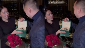 Angel Karamoy mulai go public soal hubungannya dengan Gusti Ega, dan merayakan ulang tahun sang kekasih di Sydney.