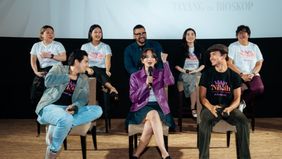 Enzy Storia dan Maxime Bouttier bintangi film Yakin Nikah, film dilema bagi orang yang ingin menikah.