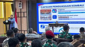 Total 1,5 juta hektar lebih lahan yang diserahkan Satgas PKH ke Agrinas.