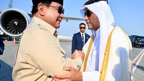 Prabowo Bertemu Langsung denhan Emir Qatar Pascaserangan Israel