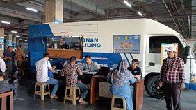 Ditlantas Polda Metro Jaya Membuka Layanan SIM Keliling Bagi Masyarakat Di Lima Lokasi Jakarta.

