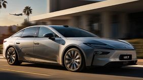 Toyota Telah Merilis Gambar Resmi Pertama Dari Sedan Listrik Toyota bZ7.