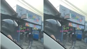 Lokasi pertama di Depan Taman Buah Mekarsari sekitar pukul 05.40 antara motor vs mobil bus menyebabkan pengendara motor meninggal dunia di lokasi dengan menggunakan motor beat benopol F 5980 FJB.