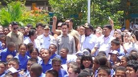 Wakil Presiden, Gibran Rakabuming Raka tampak tidak hadir dalam pelantikan sejumlah menteri di Istana Negara pada Rabu sore tadi, 17 September 2025.