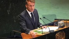  Presiden Prancis Emmanuel Macron pada Selasa, 23 September 2025 menegaskan bahwa Israel tidak akan pernah meraih keamanan maupun stabilitas jika konflik dengan negara-negara tetangga terus berlanjut.