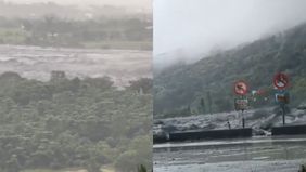 Dua orang dilaporkan meninggal dunia dan ratusan lainnya terjebak setelah sebuah danau gunung jebol akibat derasnya hujan dari Super Topan Ragasa di Taiwan Timur, Selasa, 23 September 2025 kemarin.