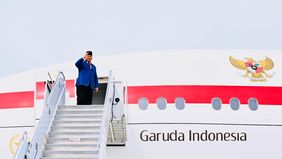 Prabowo Subianto, bertolak dari New York, Amerika Serikat menuju Ottawa, Kanada